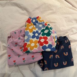 Bundle of 3 Hanna Andersson Girls Bike Shorts size 6-7